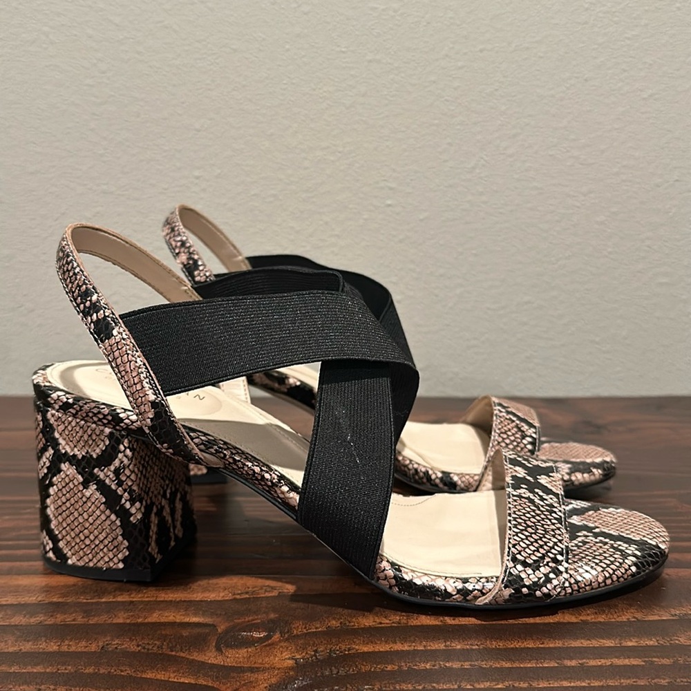 Cole Haan Grand Series Snake Print Heels Size: 9B